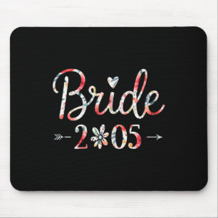 Bride Est 2025 Married Wedding Bridal Party Bachel Mouse Pad
