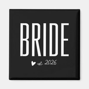 Bride Est 2026 for Future Wife Soon to be Mrs Magnet