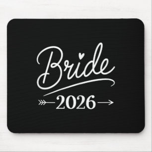 Bride Est 2026 Married Wedding Bridal Party Bachel Mouse Pad
