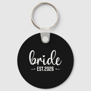 Bride Est 2026 Matching Bride Groom 2026 Key Ring