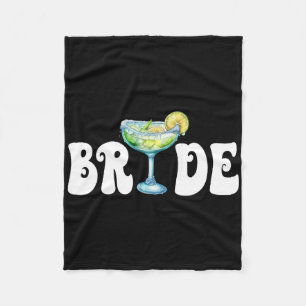 Bride Final Fiesta Cinco De Mayo Margarita Bychelo Fleece Blanket