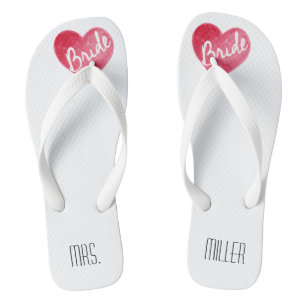 Bride Flip Flops Beach Bachelorette