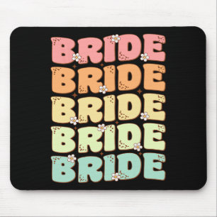 Bride Future Mrs Bridal Party Wedding Bachelorette Mouse Pad