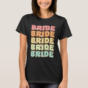 Bride Future Mrs Bridal Party Wedding Bachelorette T-Shirt