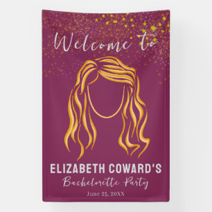 Bride Girl Bachelorette Party Sign Banner
