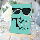 BRIDE Glam Celebrate Diamond Shower Tiara Party Table Number<br><div class="desc">Darling,  add the finishing touches to your table tops with these lovely numbered table cards.  Personalise them as you choose,  perfect for any style party!  Look for other fun ideas all part of the BRIDE & CO. collection.</div>