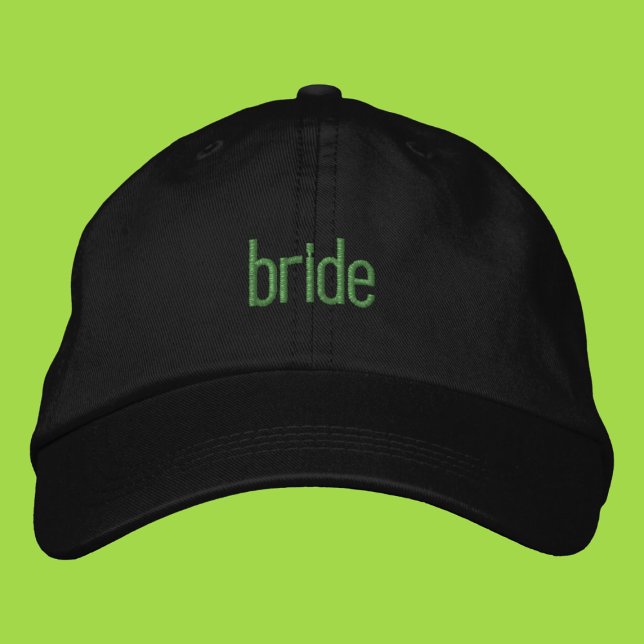 Bride Green Girl Summer Embroidered Dad Hat (Creator Uploaded)