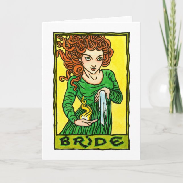 Bride Greeting Card (Front)