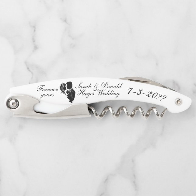BRIDE & GROOM CORKSCREW (Front)