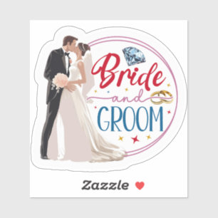 Bride & Groom Embrace