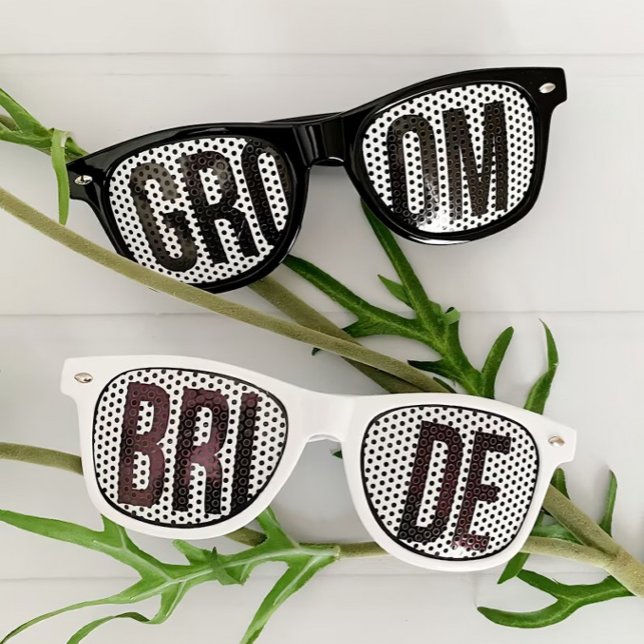 Bride Groom Glasses For Bridal/ Bachelorette Party (Creator Uploaded)