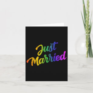 Bride Groom Lgbtq Bachelor Party Wedding Tee - Men Card