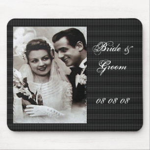 "Bride & Groom" Mousepad