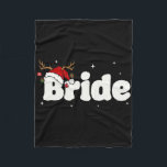 Bride Groom Santa Couples Christmas Outfits Xmas P Fleece Blanket<br><div class="desc">Bride Groom Santa Couples Christmas Outfits Xmas Pyjamas</div>