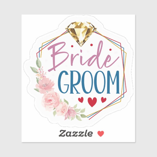 Bride & Groom Wedding Celebration (Sheet)
