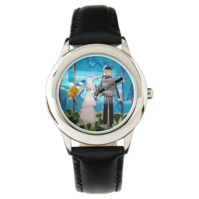 Bride & Groom Wedding Day Watch (Front)