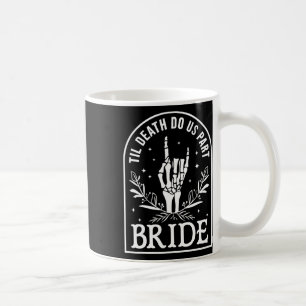 Bride Groom Wedding Engagement Halloween Couple Ma Coffee Mug