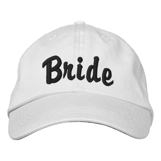 "Bride" Hat (Front)
