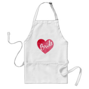 Bride Heart Apron