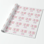 Bride I do crew bachelorette bridesmaid  Wrapping Paper<br><div class="desc">Bride I do crew bachelorette bridesmaid wrapping paper</div>