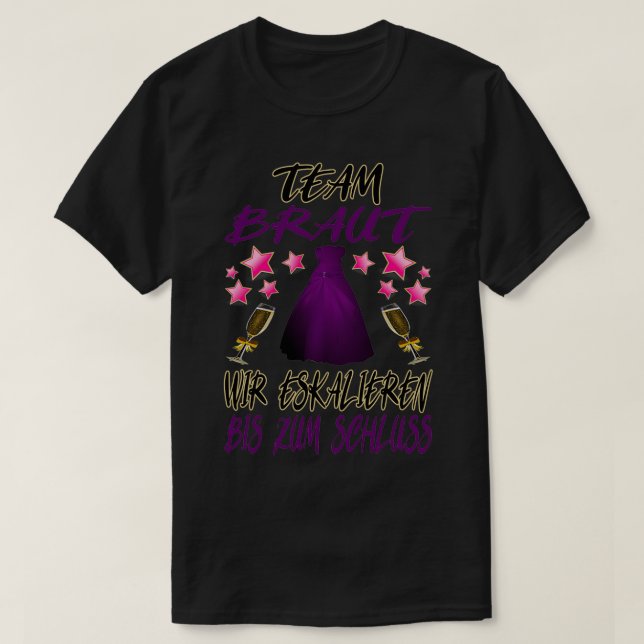 Bride JGA T-Shirt (Design Front)