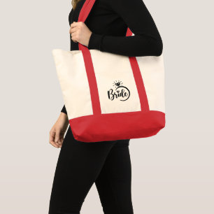 Bride Jumbo Tote Bag