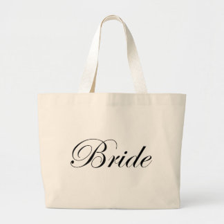 Bride Large Tote Bag
