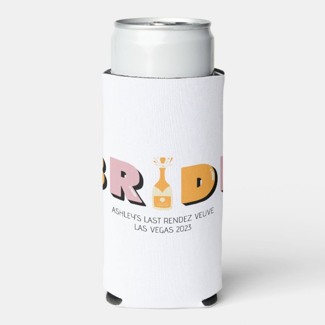 Bride "Last Rendez Veuve" Can Cooler (Seltzer Front)
