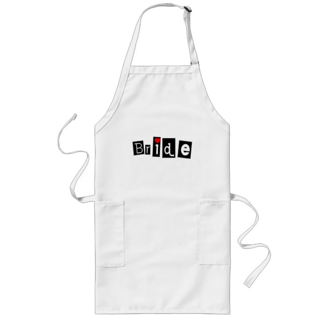 Bride Long Apron (Front)
