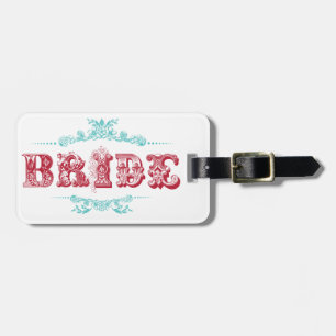 Bride Luggage Tag
