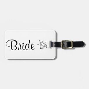 Bride Luggage Tag