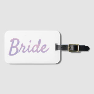 Bride: Matching Dream Clouds Lover Luggage Tag