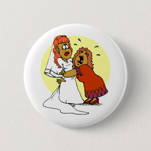 Bride Mother Wedding Day Ceremony 6 Cm Round Badge