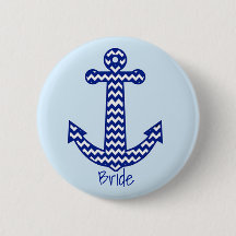 Bride Nautical Bachelorette Pin
