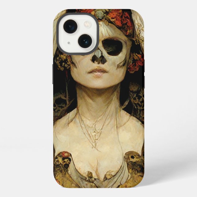 Bride Of Death Gothic Horror iPhone Case (Back)