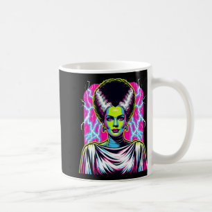 Bride Of Frankenstein Bride Vibrant Clic Halloween Coffee Mug