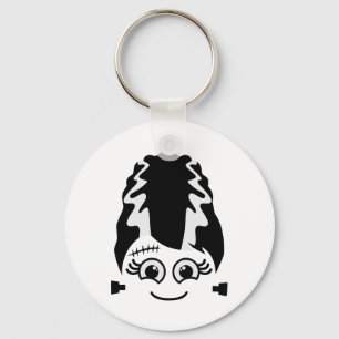 Bride Of Frankenstein Cute Monster Halloween Costu Key Ring