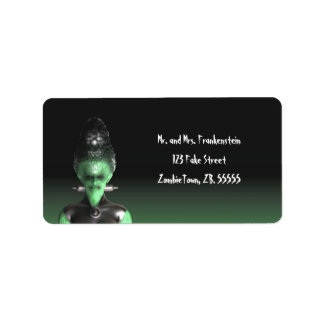 Bride of Frankenstein - Halloween Labels
