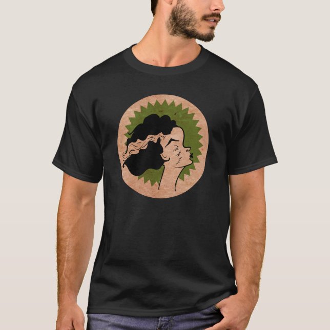 Bride of Frankenstein Halloween Shirt (Front)