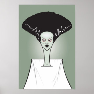 Bride of Frankenstein Post Poster