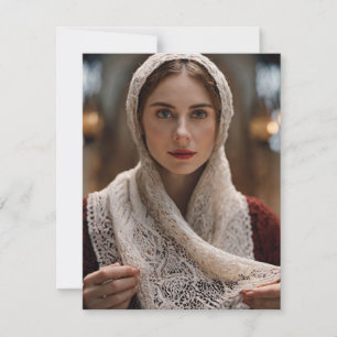Bride of the Forest Thank You Card