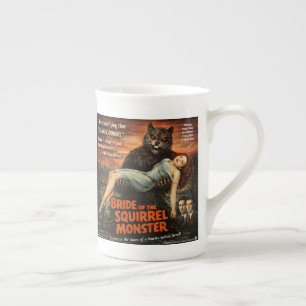 Bride of the Squirrel Monster Parody Bone China Mug