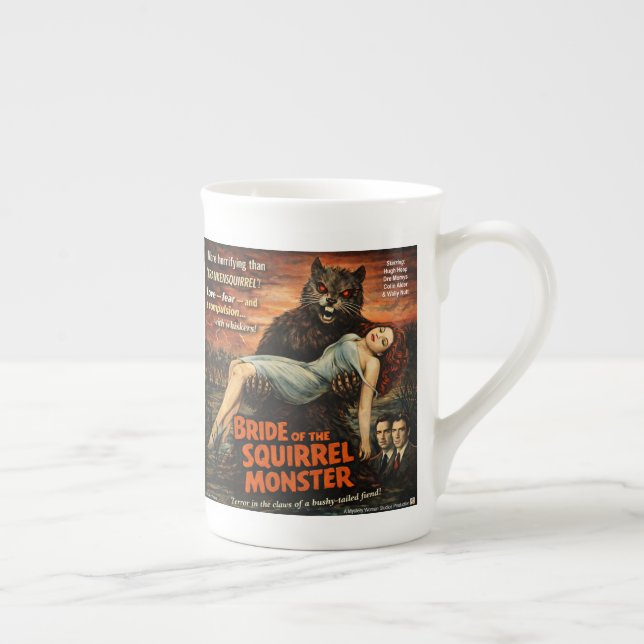 Bride of the Squirrel Monster Parody Bone China Mug (Right)