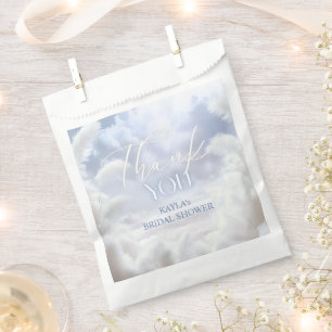Bride On Cloud Nine 9 Pampas Bridal Shower Favour Bag