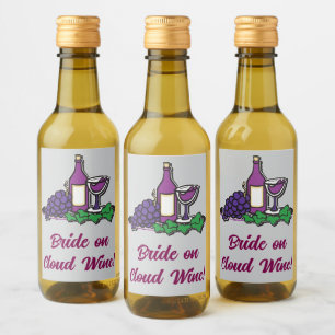 Bride on Cloud Wine! Wine Label