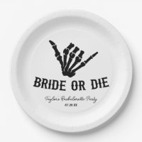 Bride or Die Rockstar Skeleton Bachelorette Party