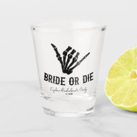 Bride or Die Rockstar Skeleton Bachelorette Party
