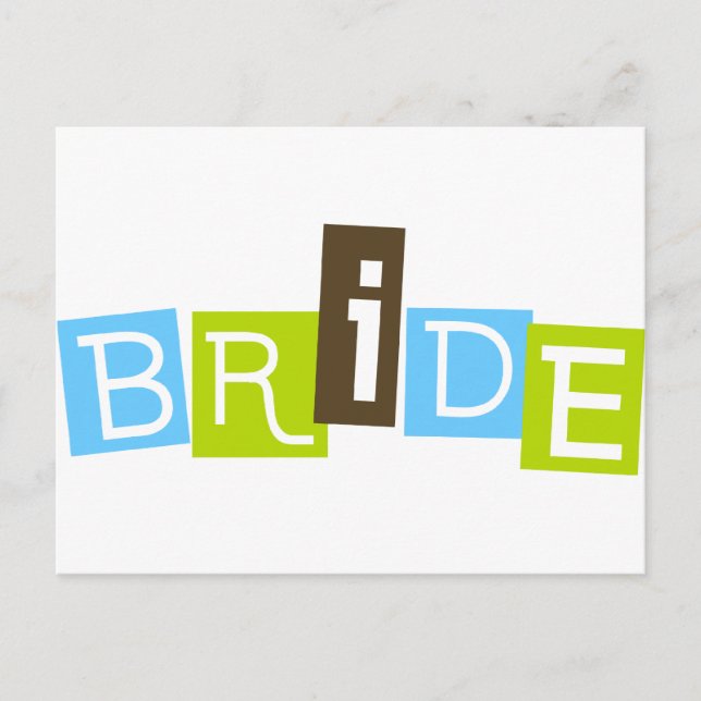 Bride Postcard (Front)