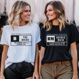 Bride Rating Bachelorette Party T-Shirt