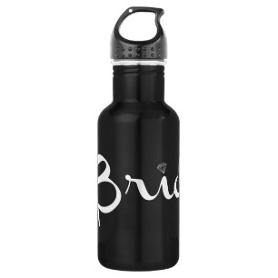 Bride Retro Script White 532 Ml Water Bottle